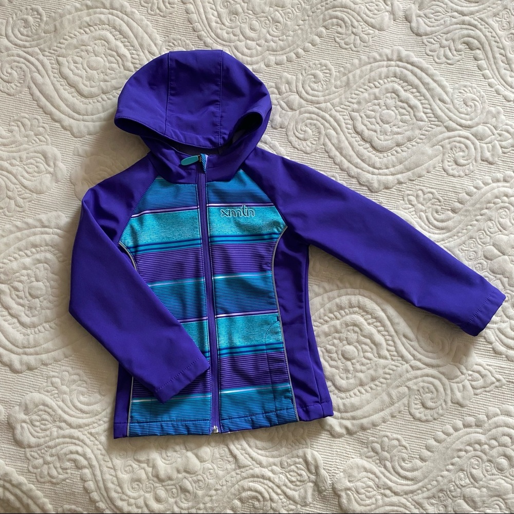 Kids mid-weight rain jacket